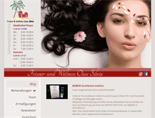 Tablet Screenshot of friseur-wellness.at